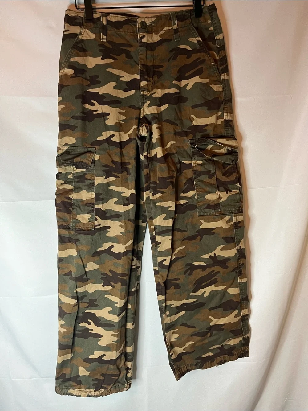 Levi's Men's Camo Cargo Pants - Green, Brown, Tan
